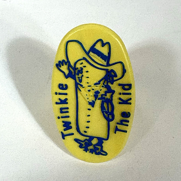 Vintage Twinkie the Kid Advertising Plastic Ring 1970s Hostess 4.5/5 Prize Promo - Picture 2 of 9